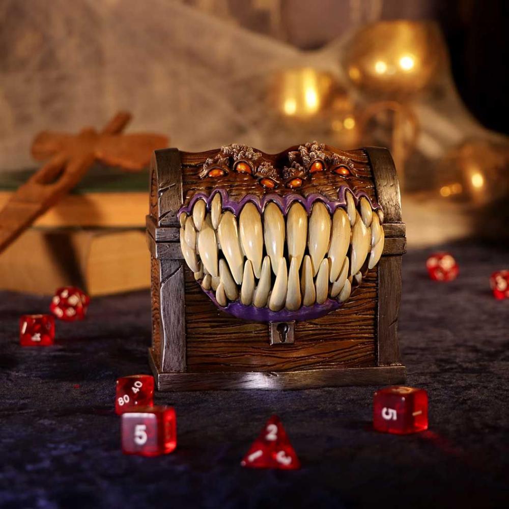 Nemesis Now Dungeons & Dragons - Mimic Dice Decorative box - Multicolours